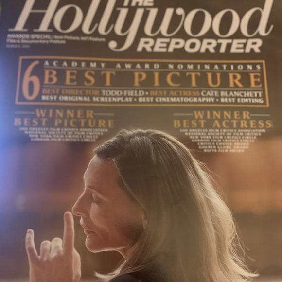 The Hollywood Reporter Cate Blanchett TAR movie Oscars recap 3/2/23 NWT collect - Picture 1 of 3